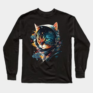 space cat Long Sleeve T-Shirt